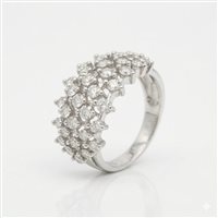 Anello Breda Gioielli Donna in Oro Diamante 0.16 Ct FROT8419-NG - FROT8419-NG